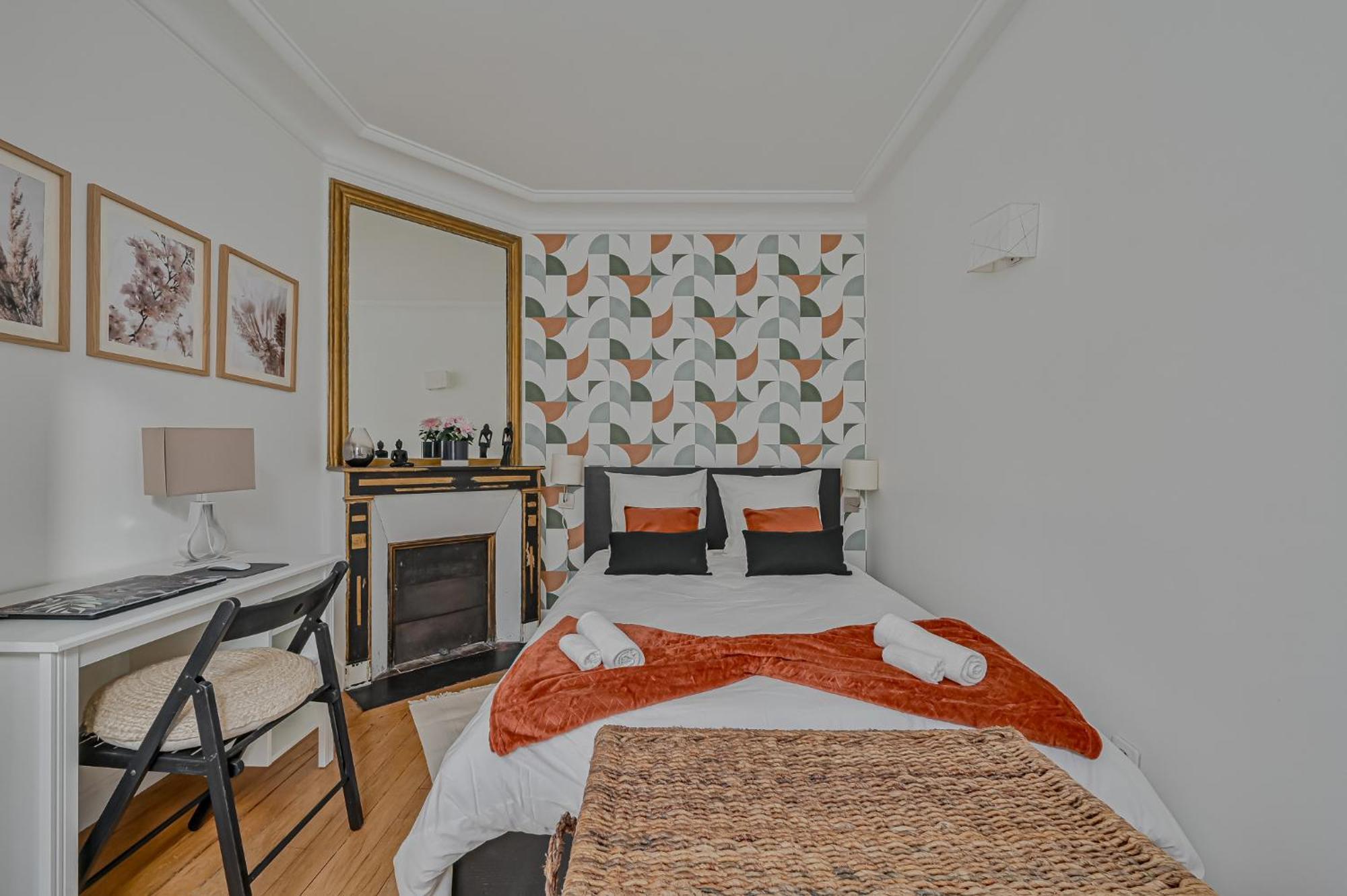 Apartament Le Poetique Niche Au Pied Du Sacre-Coeur Paryż Zewnętrze zdjęcie