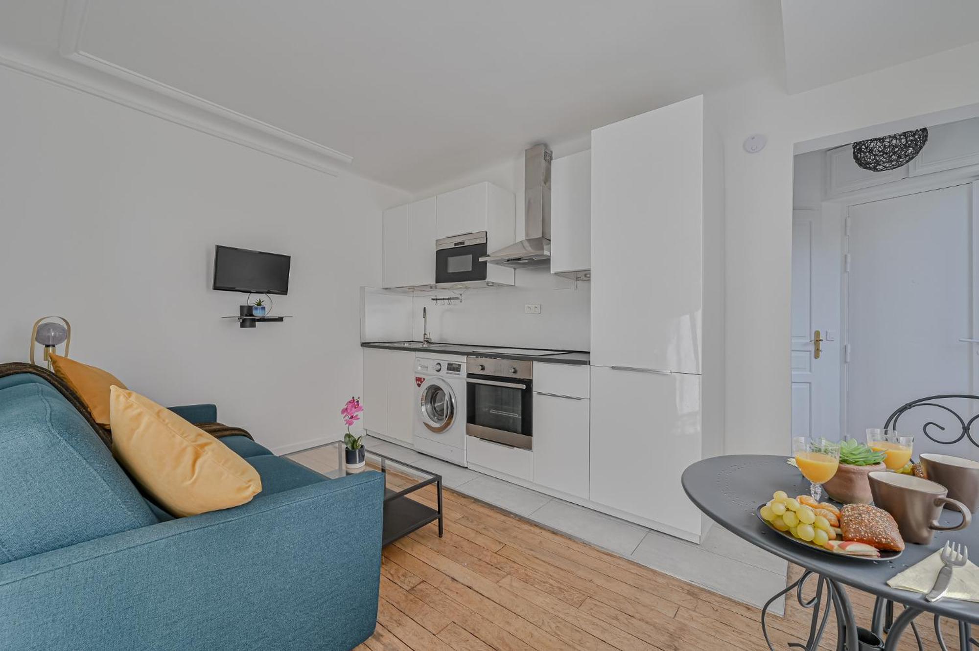 Apartament Le Poetique Niche Au Pied Du Sacre-Coeur Paryż Zewnętrze zdjęcie