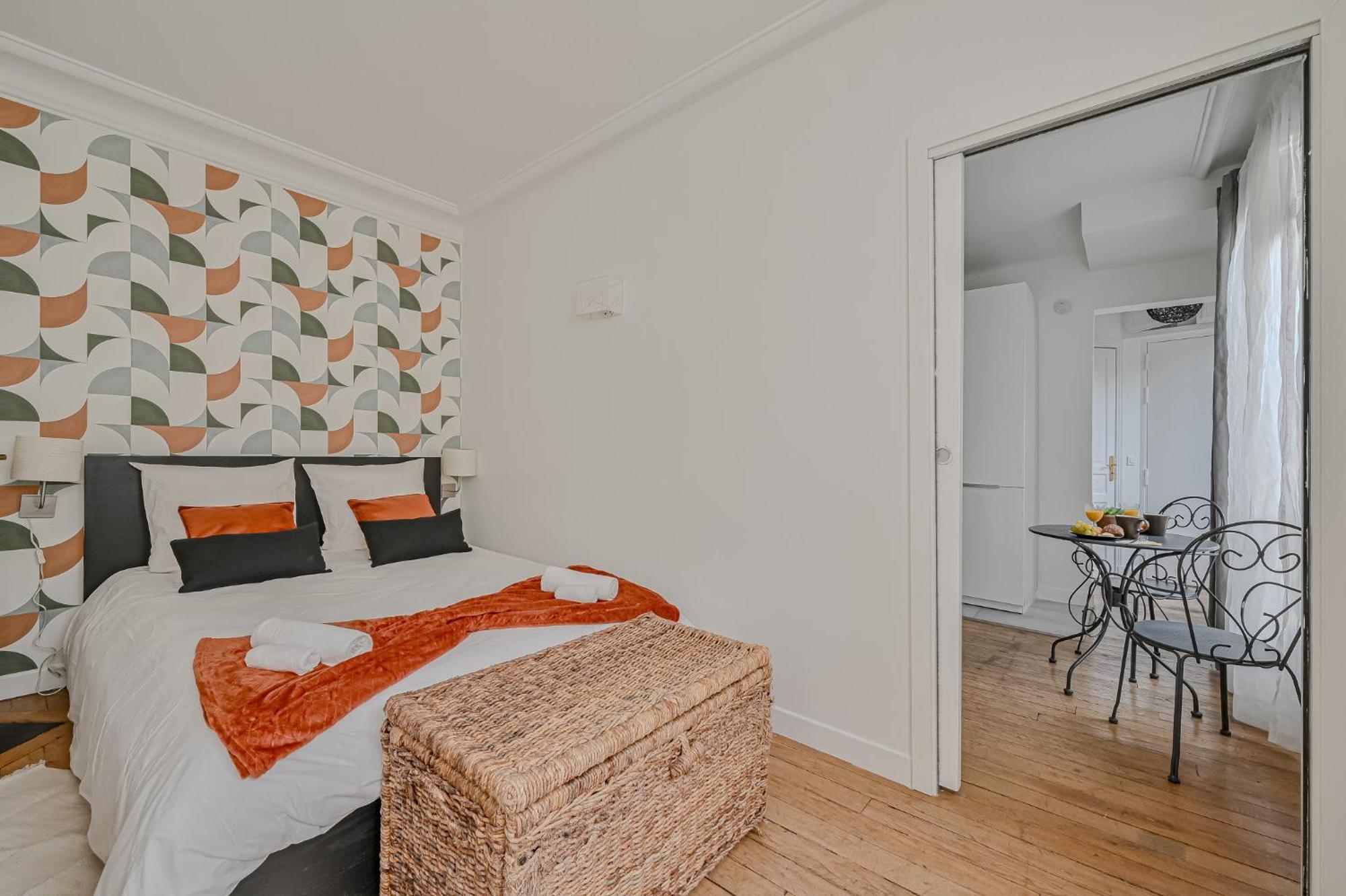 Apartament Le Poetique Niche Au Pied Du Sacre-Coeur Paryż Zewnętrze zdjęcie